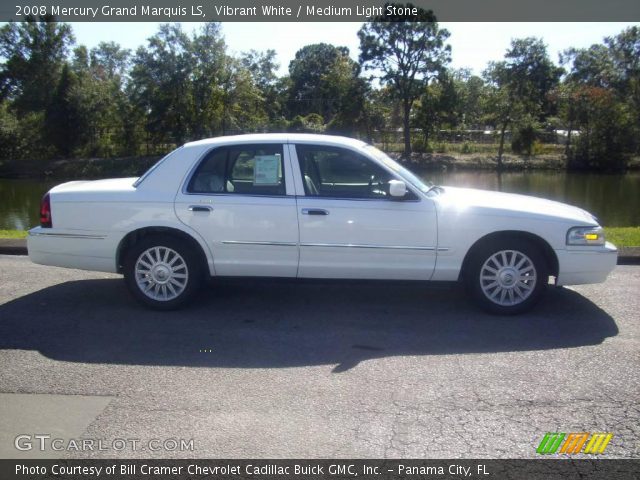 2008 Mercury Grand Marquis LS in Vibrant White