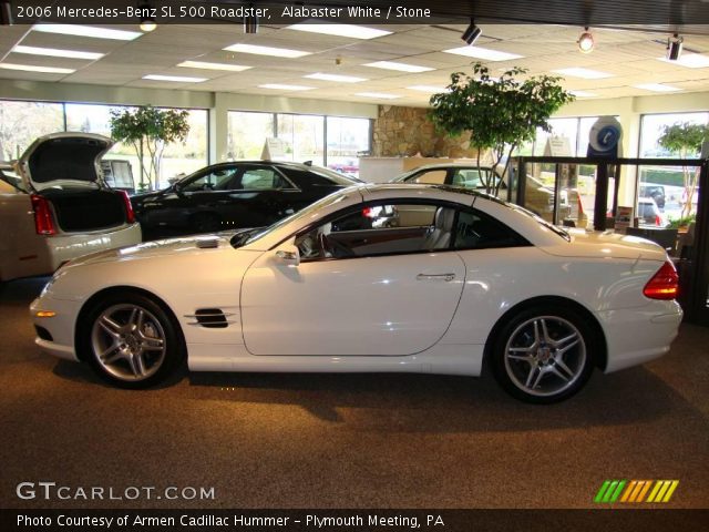 2006 Mercedes-Benz SL 500 Roadster in Alabaster White