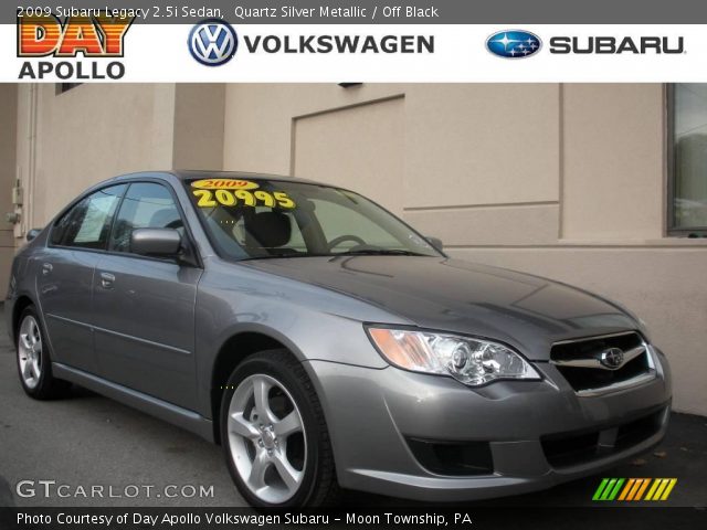 2009 Subaru Legacy 2.5i Sedan in Quartz Silver Metallic