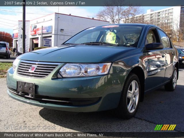 2007 Saturn ION 2 Sedan in Cypress Green
