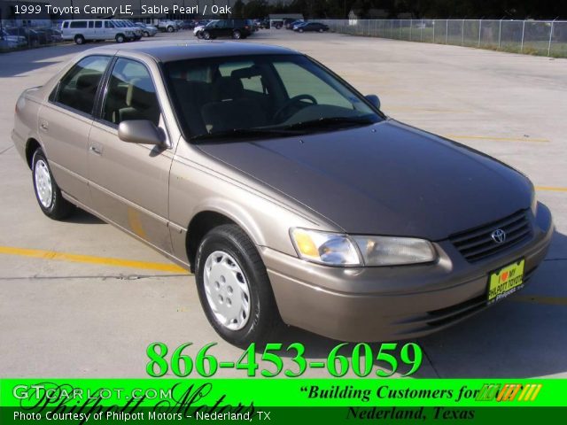 1999 Toyota Camry LE in Sable Pearl