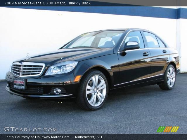 2009 Mercedes-Benz C 300 4Matic in Black