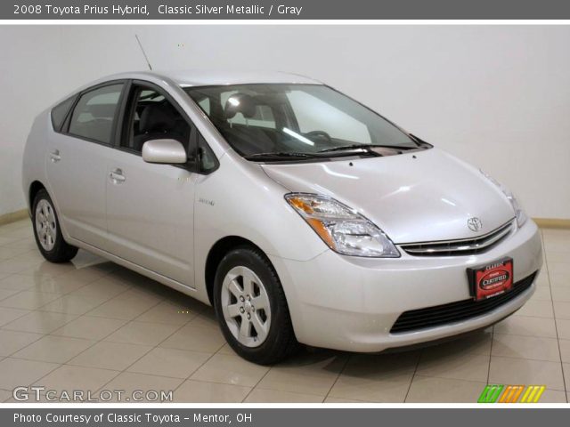 2008 Toyota Prius Hybrid in Classic Silver Metallic