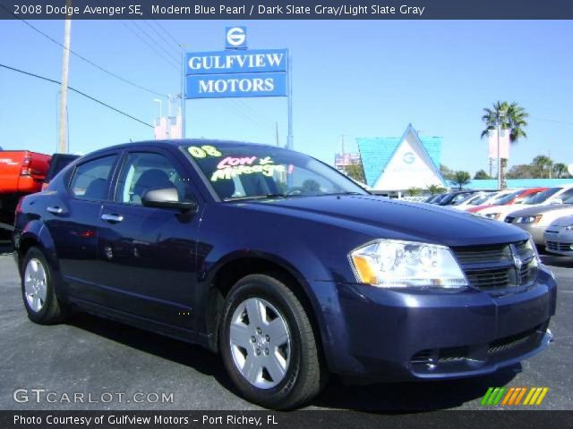 2008 Dodge Avenger SE in Modern Blue Pearl