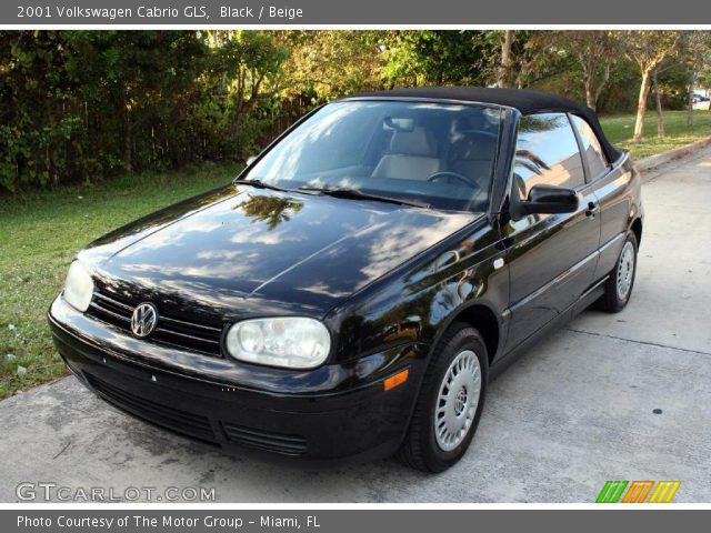 2001 Volkswagen Cabrio GLS in Black