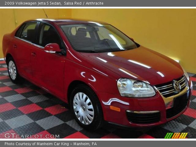 2009 Volkswagen Jetta S Sedan in Salsa Red