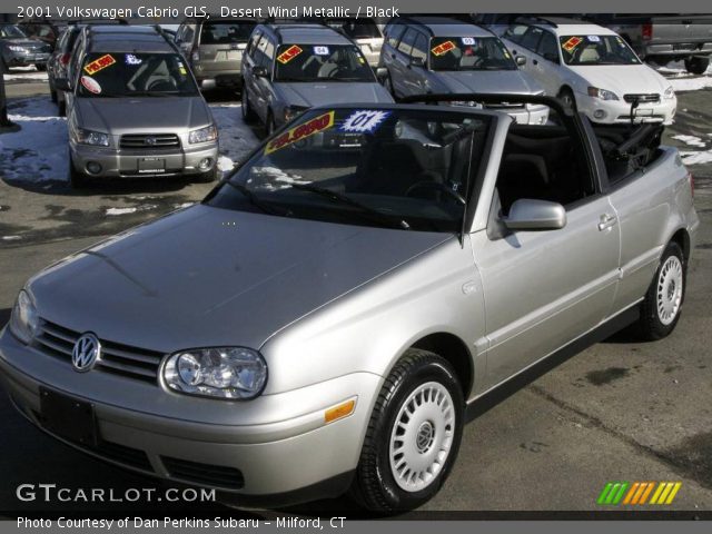 2001 Volkswagen Cabrio GLS in Desert Wind Metallic