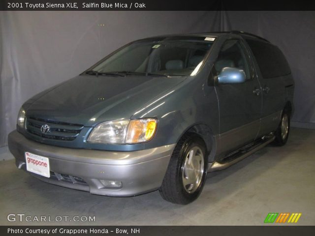 2001 Toyota Sienna XLE in Sailfin Blue Mica