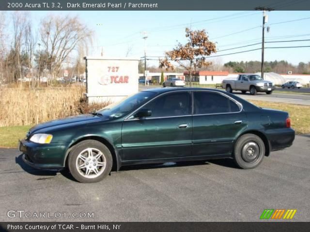 2000 Acura TL 3.2 in Dark Emerald Pearl