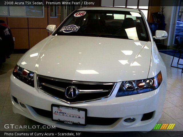 2008 Acura TSX Sedan in Premium White Pearl