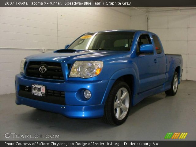 2007 Toyota Tacoma X-Runner in Speedway Blue Pearl