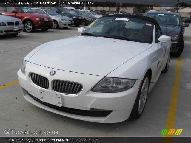 2007 BMW Z4 3.0si Roadster in Alpine White