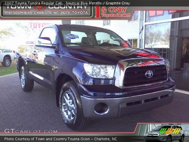 2007 Toyota Tundra Regular Cab in Nautical Blue Metallic