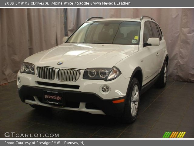 2009 BMW X3 xDrive30i in Alpine White