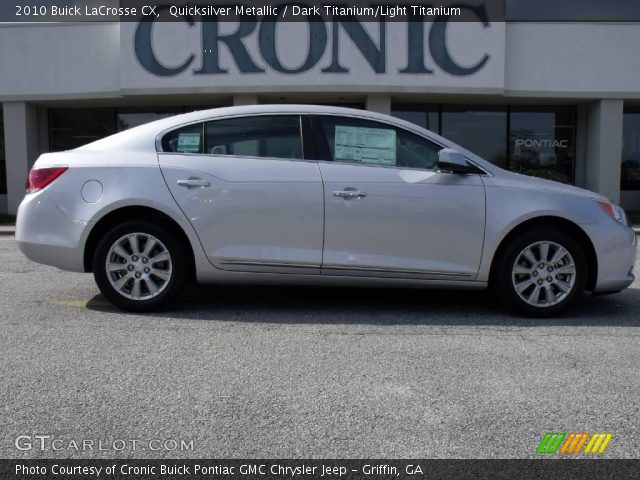 2010 Buick LaCrosse CX in Quicksilver Metallic