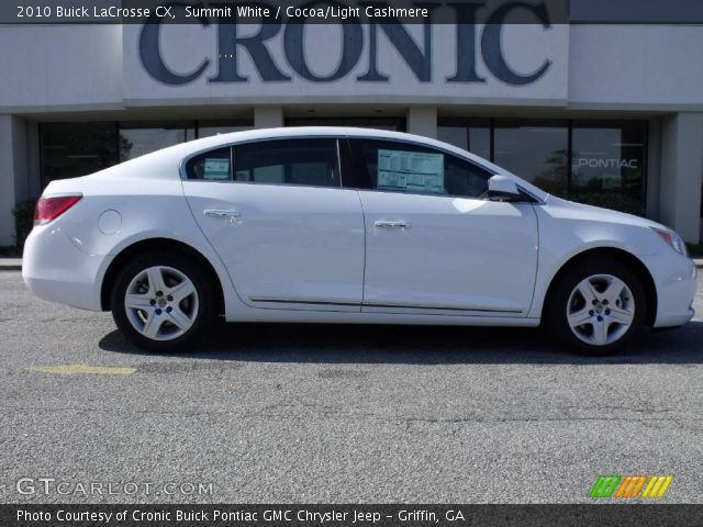 2010 Buick LaCrosse CX in Summit White