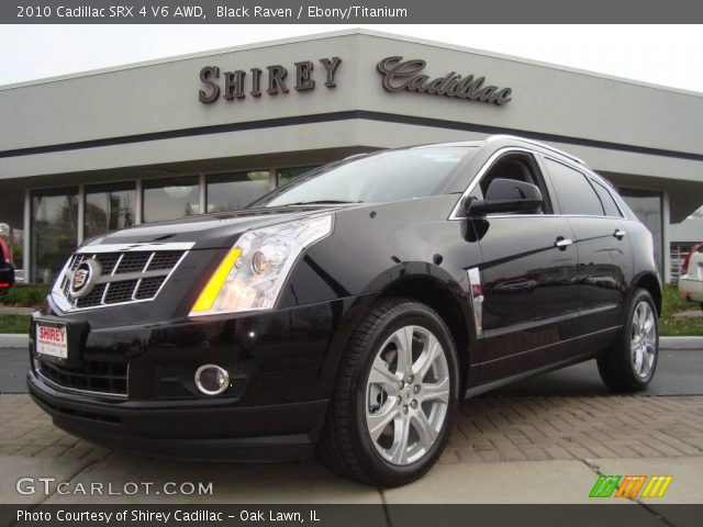 2010 Cadillac SRX 4 V6 AWD in Black Raven