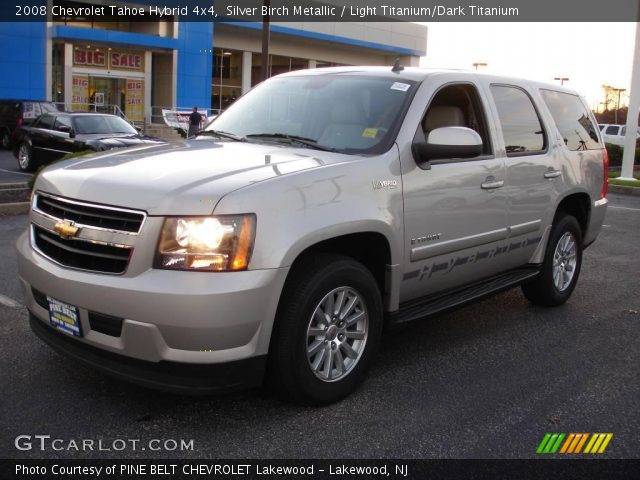 2008 Chevrolet Tahoe Hybrid 4x4 in Silver Birch Metallic