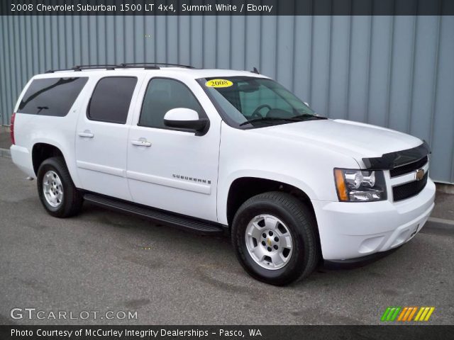 2008 Chevrolet Suburban 1500 LT 4x4 in Summit White