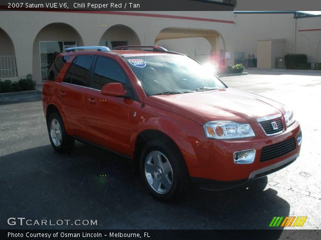 2007 Saturn VUE V6 in Chili Pepper Red