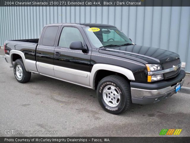 2004 Chevrolet Silverado 1500 Z71 Extended Cab 4x4 in Black