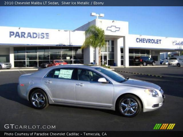 2010 Chevrolet Malibu LT Sedan in Silver Ice Metallic