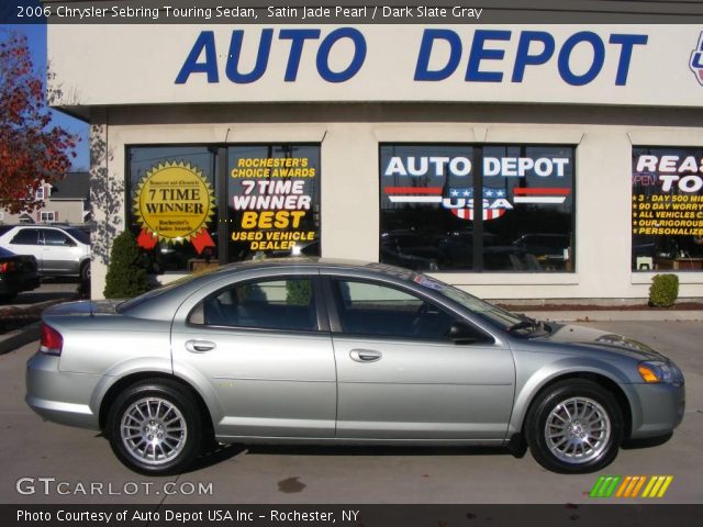 2006 Chrysler Sebring Touring Sedan in Satin Jade Pearl
