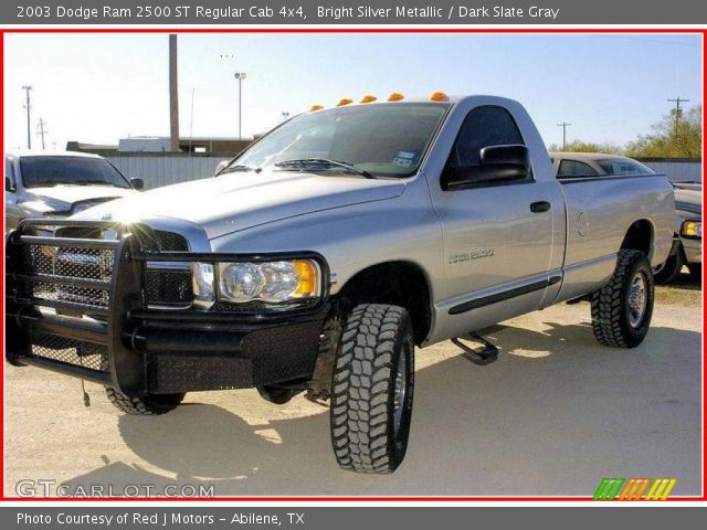 2003 Dodge Ram 2500 ST Regular Cab 4x4 in Bright Silver Metallic