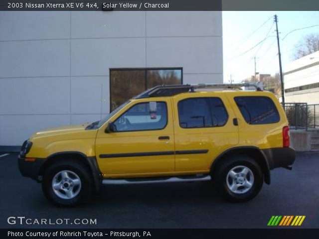 2003 Nissan Xterra XE V6 4x4 in Solar Yellow