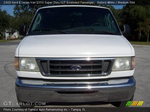 2003 Ford E Series Van E350 Super Duty XLT Extended Passenger in Oxford White