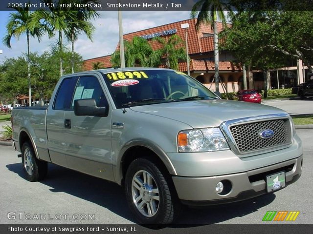 2006 Ford F150 Lariat SuperCab in Smokestone Metallic