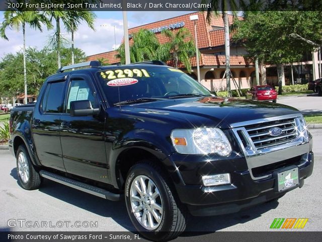 2007 Ford Explorer Sport Trac Limited in Black