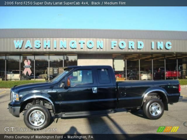 2006 Ford F250 Super Duty Lariat SuperCab 4x4 in Black