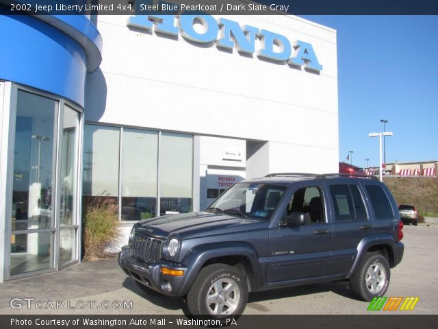 2002 Jeep Liberty Limited 4x4 in Steel Blue Pearlcoat