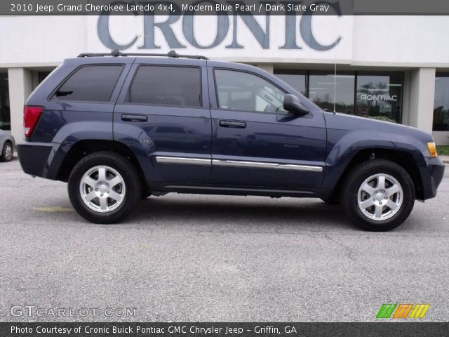 2010 Jeep Grand Cherokee Laredo 4x4 in Modern Blue Pearl