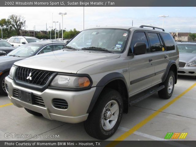 2002 Mitsubishi Montero Sport LS in Sudan Beige Metallic