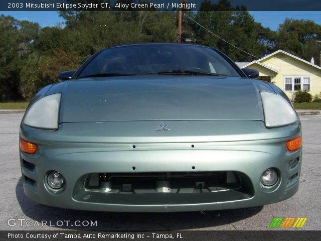 2003 Mitsubishi Eclipse Spyder GT in Alloy Green Pearl