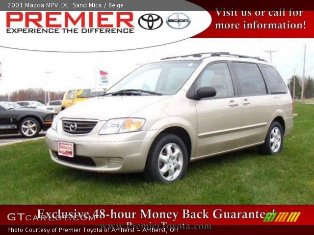 2001 Mazda MPV LX in Sand Mica