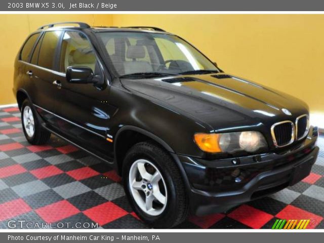 2003 BMW X5 3.0i in Jet Black