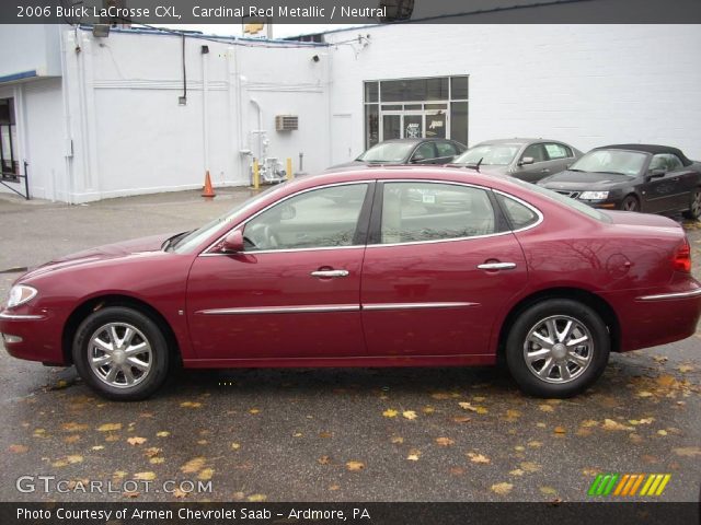 2006 Buick LaCrosse CXL in Cardinal Red Metallic