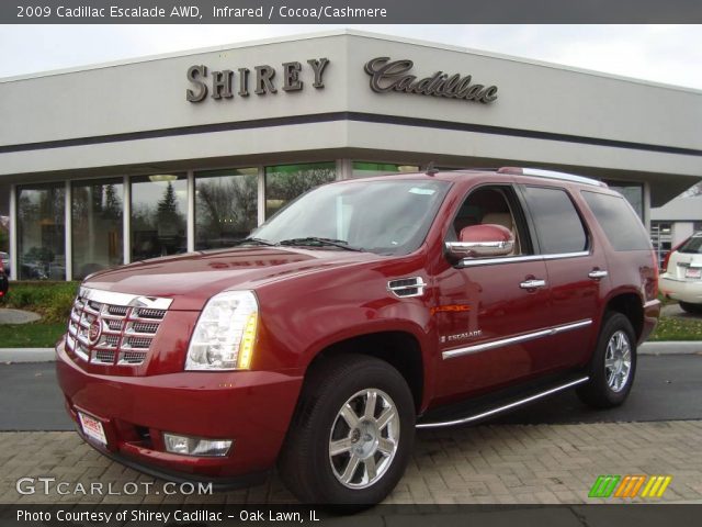 2009 Cadillac Escalade AWD in Infrared