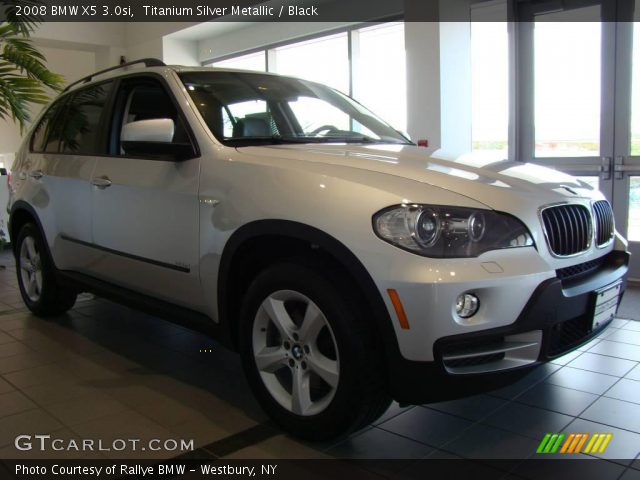 2008 BMW X5 3.0si in Titanium Silver Metallic