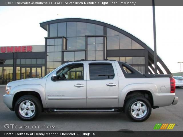 2007 Chevrolet Avalanche LT 4WD in Silver Birch Metallic