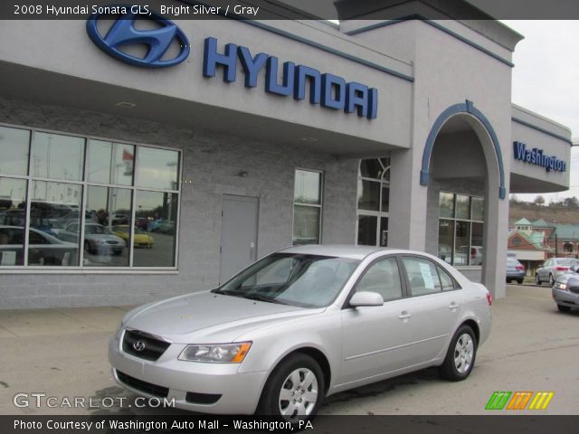 2008 Hyundai Sonata GLS in Bright Silver