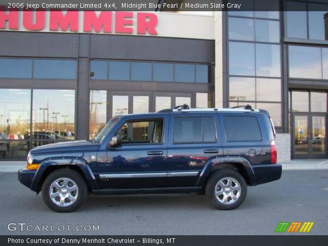 2006 Jeep Commander Limited 4x4 in Midnight Blue Pearl