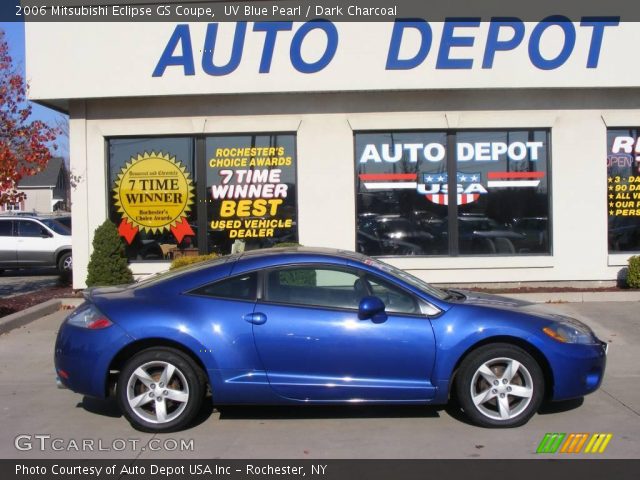 2006 Mitsubishi Eclipse GS Coupe in UV Blue Pearl
