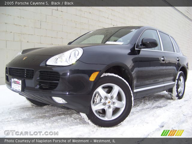 2005 Porsche Cayenne S in Black