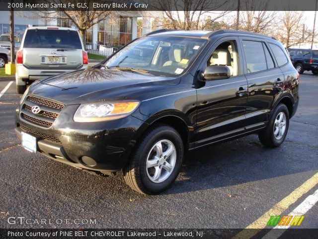 2008 Hyundai Santa Fe GLS in Ebony Black
