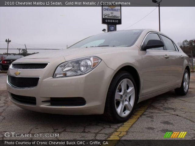 2010 Chevrolet Malibu LS Sedan in Gold Mist Metallic