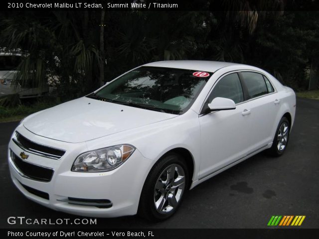 2010 Chevrolet Malibu LT Sedan in Summit White